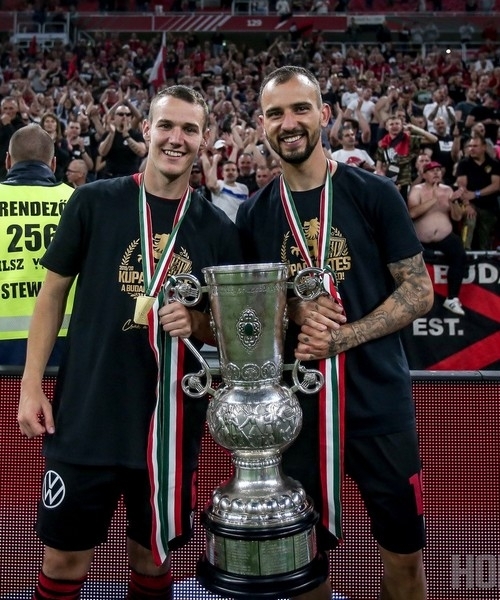 Budapest Honvéd won the Hungarian Cup final in the Puskás Arena